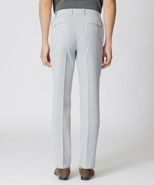 Paul Stuart / ポール・スチュアート その他パンツ | 【STUART’S TRAVELER】フロータブル中空サッカートラウザーズ/セットアップ着用可能 | 詳細6