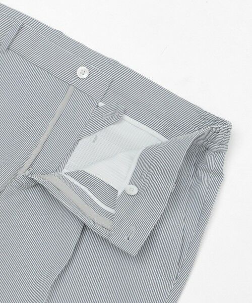 Paul Stuart / ポール・スチュアート その他パンツ | 【STUART’S TRAVELER】フロータブル中空サッカートラウザーズ/セットアップ着用可能 | 詳細8