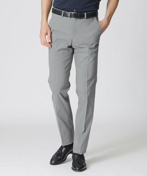 Paul Stuart / ポール・スチュアート その他パンツ | 【EASTGATE】アポロックコットンストレッチトラウザーズ(グレー系3)