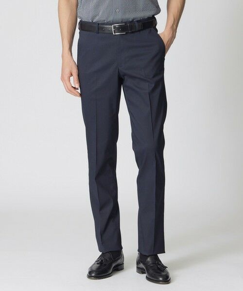 Paul Stuart / ポール・スチュアート その他パンツ | 【EASTGATE】アポロックコットンストレッチトラウザーズ(ネイビー)