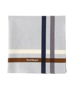 Paul Stuart / ポール・スチュアート その他小物 | カラーラインプリントハンカチ