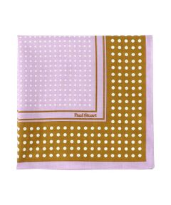 Paul Stuart / ポール・スチュアート その他小物 | ドット柄プリントハンカチ
