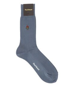 Paul Stuart / ポール・スチュアート その他小物 | カラーMOF刺繍リブソックス