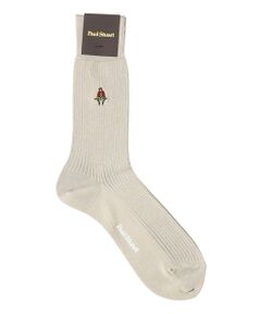 Paul Stuart / ポール・スチュアート その他小物 | カラーMOF刺繍リブソックス