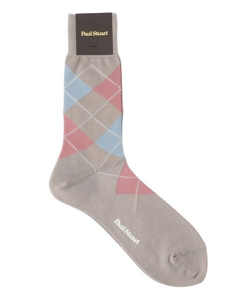 Paul Stuart / ポール・スチュアート その他小物 | アーガイル柄ソックス（ベージュ系2）