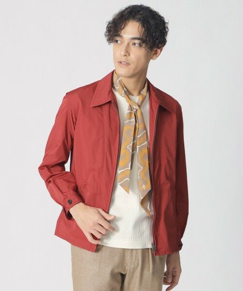 Paul Stuart / ポール・スチュアート ブルゾン | 【COLLECTION LINE】フライトジャケット（レッド系8）