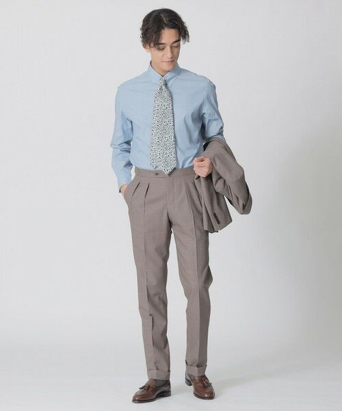 Paul Stuart / ポール・スチュアート シャツ・ブラウス | 【COLLECTION LINE】タブカラー・ドレスシャツ | 詳細1