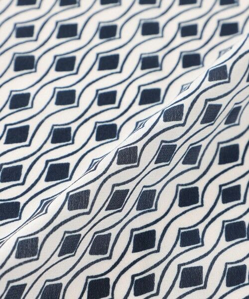 Paul Stuart / ポール・スチュアート マフラー・ショール・スヌード・ストール | スクエアジオメトリックストール | 詳細6