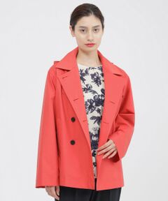 Paul Stuart / ポール・スチュアート その他アウター | 【ウォッシャブル/はっ水/防しわ性】ダブルシレーソロタフタ　コート