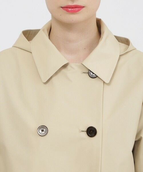 Paul Stuart / ポール・スチュアート その他アウター | 【ウォッシャブル/はっ水/防しわ性】ダブルシレーソロタフタ　コート | 詳細8