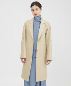 Paul Stuart / ポール・スチュアート その他アウター | 【ウォッシャブル/はっ水/防しわ性】ダブルシレーソロタフタ　コート