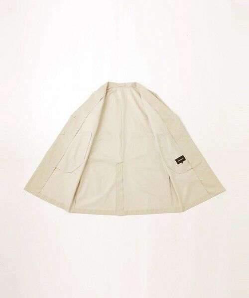 Paul Stuart / ポール・スチュアート その他アウター | 【ウォッシャブル/はっ水/防しわ性】ダブルシレーソロタフタ　コート | 詳細11