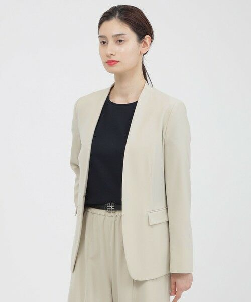 Paul Stuart / ポール・スチュアート その他アウター | 【ウォッシャブル/防しわ性】ソフトストレッチ　ジャケット（ベージュ）