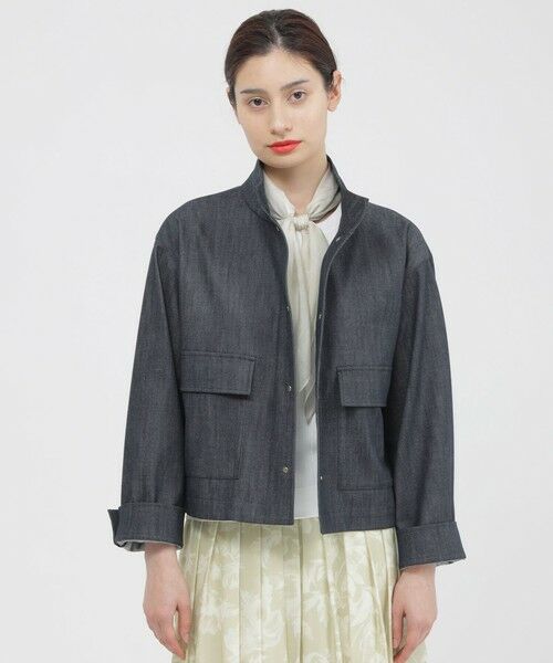 Paul Stuart / ポール・スチュアート その他アウター | 【ウォッシャブル】リヨセルデニム　ブルゾン（インディゴ1）