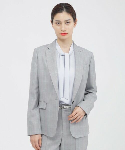 Paul Stuart / ポール・スチュアート その他アウター | 【WEB・一部店舗限定/防しわ性】ライトダブルウール?　ジャケット（ライム）