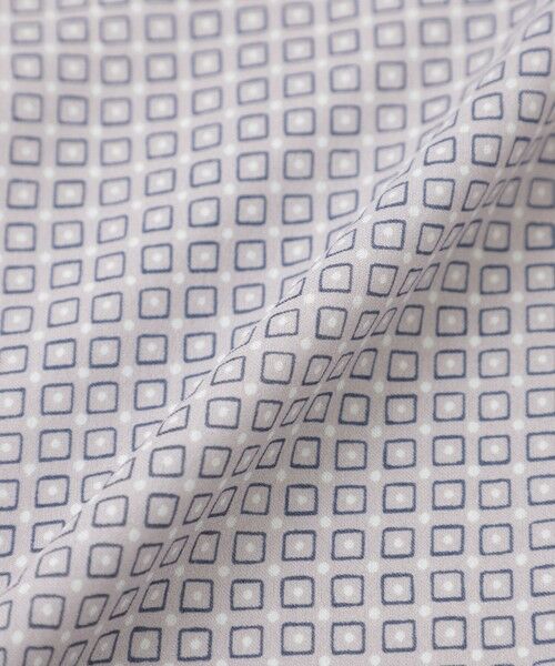 Paul Stuart / ポール・スチュアート ロング・マキシ丈ワンピース | 【WEB・一部店舗限定/ウォッシャブル】スクエアドットプリント　ワンピース | 詳細9