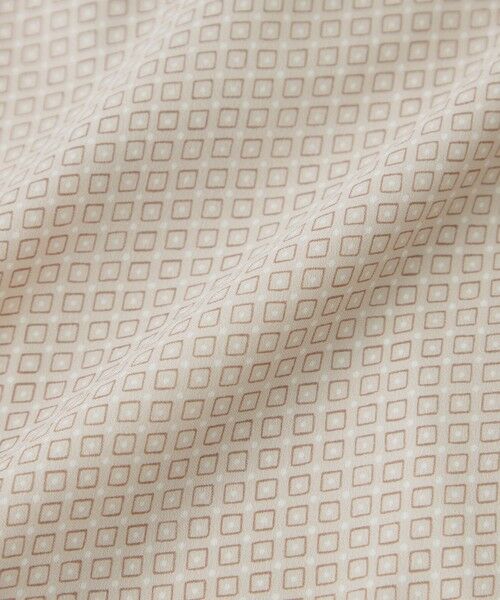 Paul Stuart / ポール・スチュアート ロング・マキシ丈ワンピース | 【WEB・一部店舗限定/ウォッシャブル】スクエアドットプリント　ワンピース | 詳細10