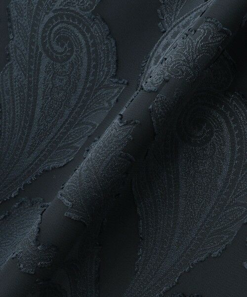 Paul Stuart / ポール・スチュアート ロング・マキシ丈ワンピース | 【ウォッシャブル】シフォンカットジャカード　ワンピース | 詳細7