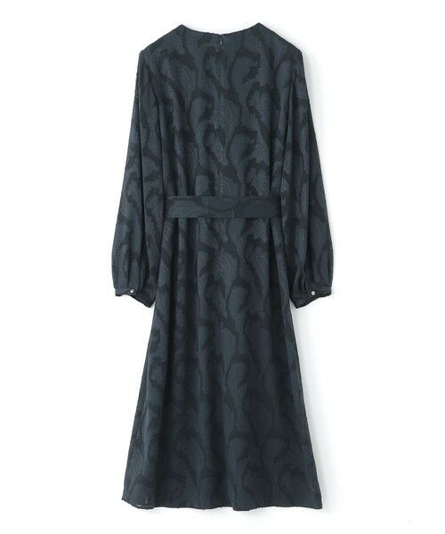 Paul Stuart / ポール・スチュアート ロング・マキシ丈ワンピース | 【ウォッシャブル】シフォンカットジャカード　ワンピース | 詳細1