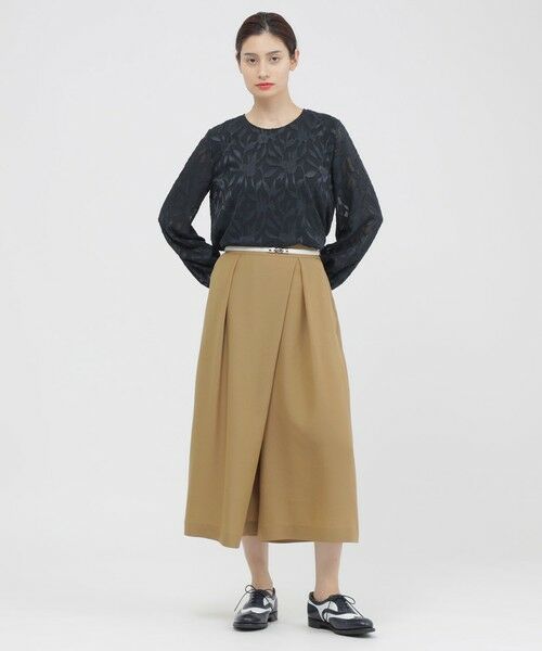 Paul Stuart / ポール・スチュアート シャツ・ブラウス | 【ウォッシャブル】シフォンカットジャカード　ブラウス | 詳細3