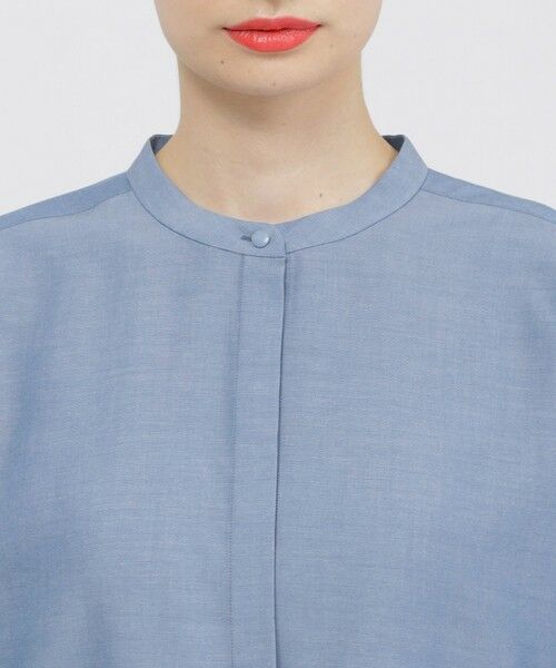 Paul Stuart / ポール・スチュアート シャツ・ブラウス | 【ウォッシャブル/接触冷感】シャルマンダンガリー　ブラウス | 詳細7