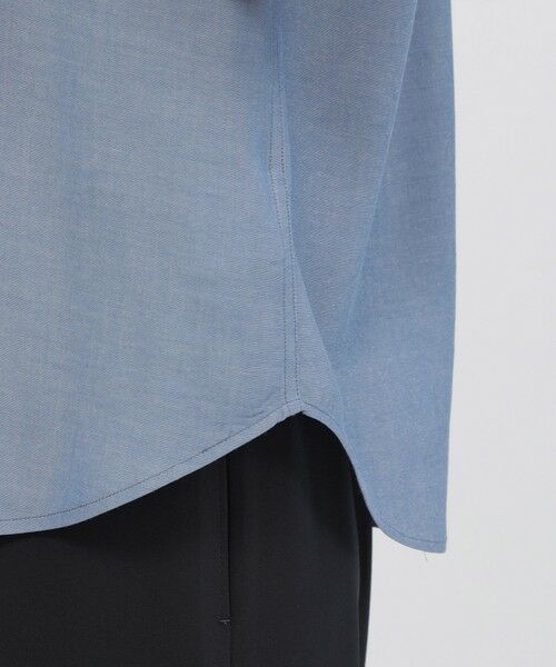 Paul Stuart / ポール・スチュアート シャツ・ブラウス | 【ウォッシャブル/接触冷感】シャルマンダンガリー　ブラウス | 詳細9