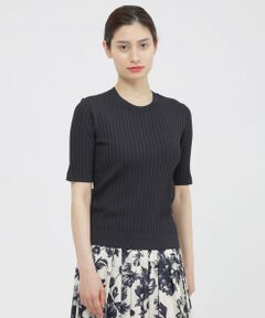 Paul Stuart / ポール・スチュアート ニット・セーター | 【ウォッシャブル】シャイニーストレッチ　プルオーバー