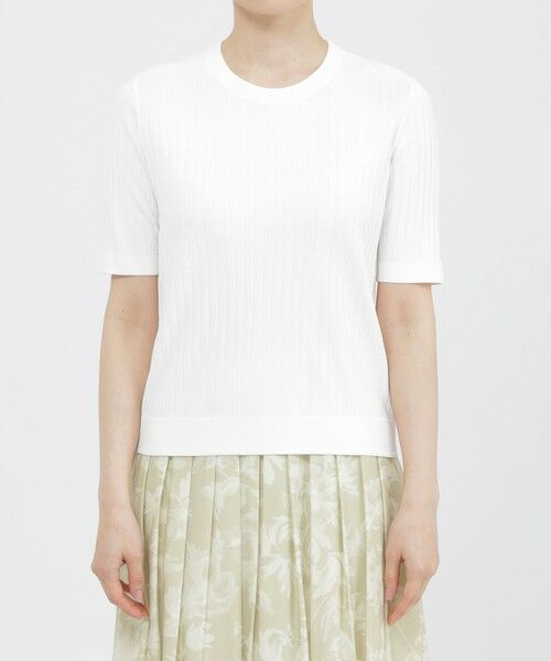 Paul Stuart / ポール・スチュアート ニット・セーター | 【ウォッシャブル】シャイニーストレッチ　プルオーバー | 詳細5