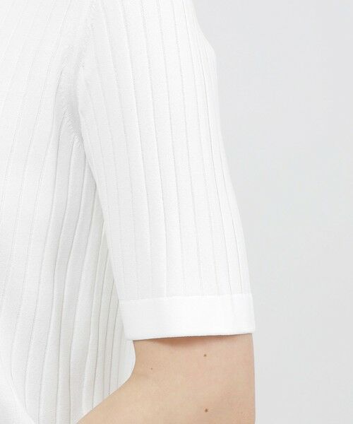 Paul Stuart / ポール・スチュアート ニット・セーター | 【ウォッシャブル】シャイニーストレッチ　プルオーバー | 詳細8