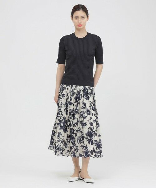 Paul Stuart / ポール・スチュアート ニット・セーター | 【ウォッシャブル】シャイニーストレッチ　プルオーバー | 詳細2