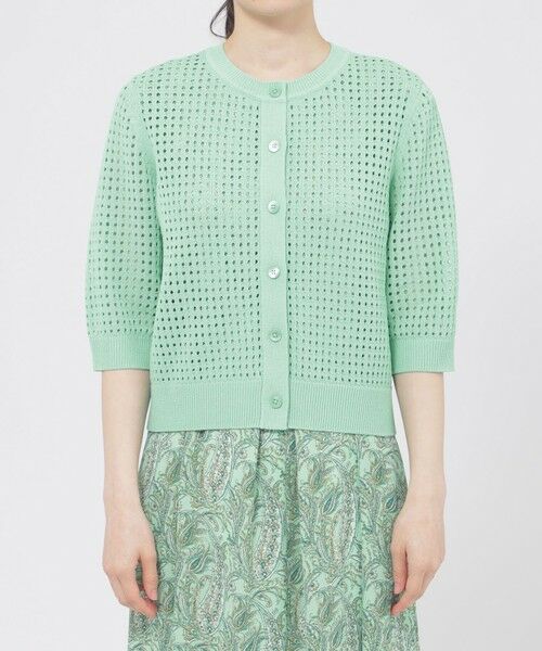 Paul Stuart / ポール・スチュアート ニット・セーター | 【eclat/Nikkei Magazine掲載】【ウォッシャブル】パペルストレッチ　カーディガン | 詳細4