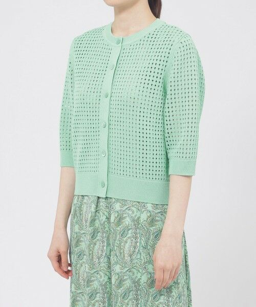 Paul Stuart / ポール・スチュアート ニット・セーター | 【eclat/Nikkei Magazine掲載】【ウォッシャブル】パペルストレッチ　カーディガン | 詳細5