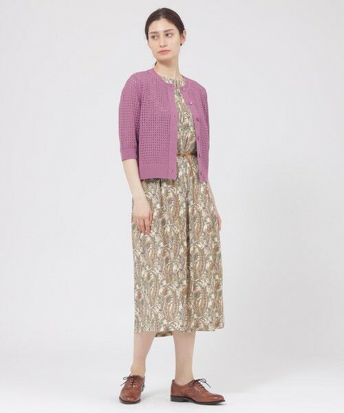 Paul Stuart / ポール・スチュアート ニット・セーター | 【eclat/Nikkei Magazine掲載】【ウォッシャブル】パペルストレッチ　カーディガン | 詳細2