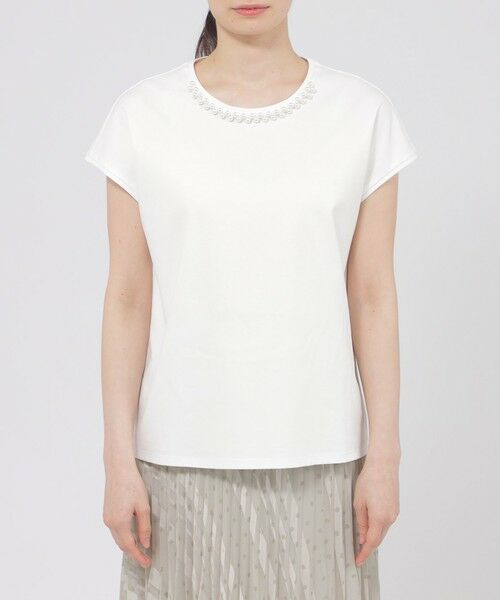 Paul Stuart / ポール・スチュアート カットソー | 【予約販売/ウォッシャブル/接触冷感】超冷感スムース　プルオーバー | 詳細4