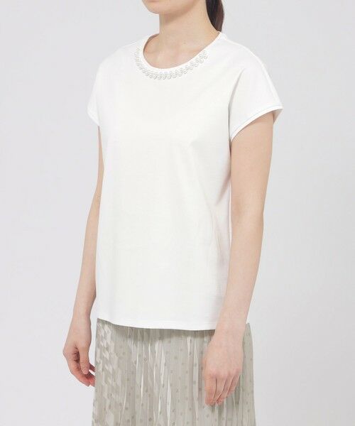 Paul Stuart / ポール・スチュアート カットソー | 【予約販売/ウォッシャブル/接触冷感】超冷感スムース　プルオーバー | 詳細5