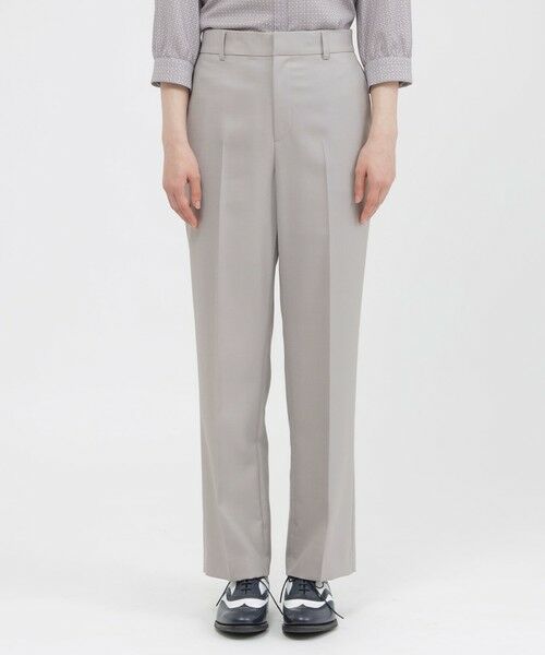 Paul Stuart / ポール・スチュアート パンツ | 【WEB・一部店舗限定/防しわ性】ライトダブルウール?　パンツ | 詳細4