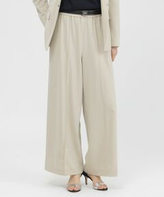 Paul Stuart / ポール・スチュアート パンツ | 【ウォッシャブル/防しわ性】ソフトストレッチ　ワイドパンツ