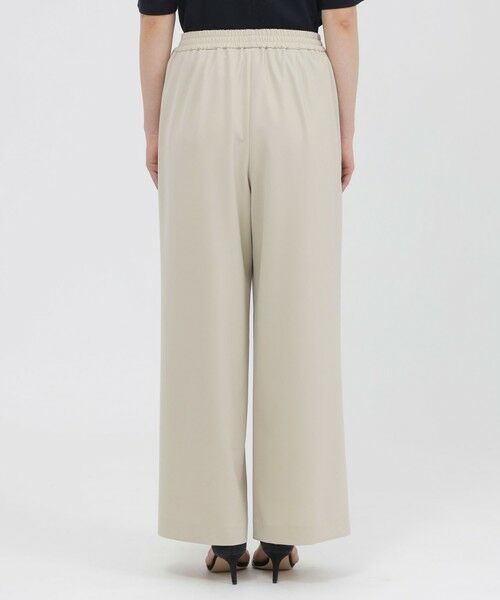 Paul Stuart / ポール・スチュアート パンツ | 【ウォッシャブル/防しわ性】ソフトストレッチ　ワイドパンツ | 詳細8