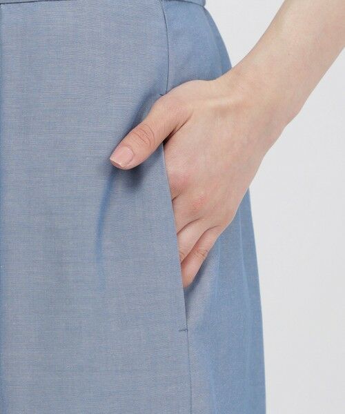 Paul Stuart / ポール・スチュアート パンツ | 【ウォッシャブル/接触冷感】シャルマンダンガリー　パンツ | 詳細7