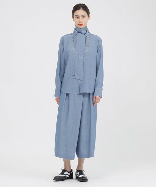 Paul Stuart / ポール・スチュアート パンツ | 【ウォッシャブル/接触冷感】シャルマンダンガリー　パンツ | 詳細1