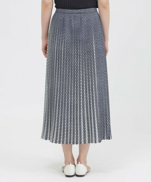 Paul Stuart / ポール・スチュアート スカート | 【ウォッシャブル】サークルレース風プリント　スカート | 詳細4