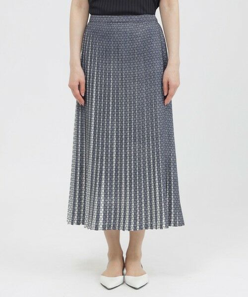 Paul Stuart / ポール・スチュアート スカート | 【ウォッシャブル】サークルレース風プリント　スカート | 詳細2