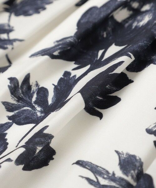 Paul Stuart / ポール・スチュアート スカート | 【ウォッシャブル/接触冷感】シアーフラワープリント　スカート | 詳細8