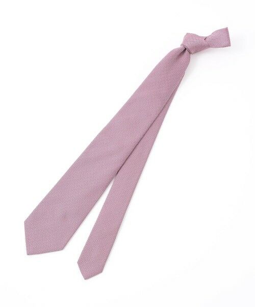 Paul Stuart / ポール・スチュアート ネクタイ | ネクタイ/マイクロジオメトリック柄（レッド系2）