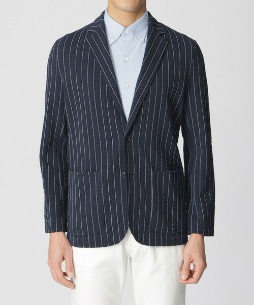 Paul Stuart / ポール・スチュアート その他アウター | 【Nikkei magazine掲載】ガンビートサッカーカーディガンジャケット | 詳細2