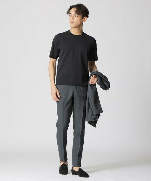 Paul Stuart / ポール・スチュアート ニット・セーター | 【STUART’S TRAVELER】ドレスニットTシャツ | 詳細2