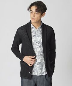 ショールカラーニットジャケット