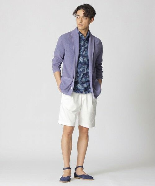 Paul Stuart / ポール・スチュアート ニット・セーター | ショールカラーニットジャケット | 詳細2