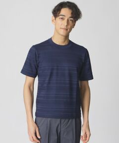 Paul Stuart / ポール・スチュアート カットソー | リンクスシャドウボーダー半袖Tシャツ