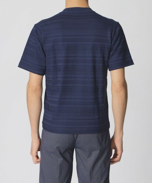 Paul Stuart / ポール・スチュアート カットソー | リンクスシャドウボーダー半袖Tシャツ | 詳細5